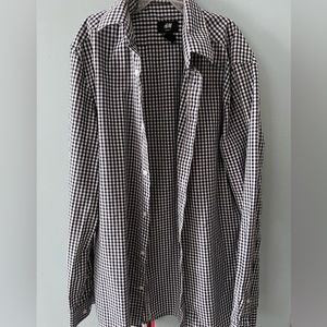 Checked Dress Shirt - Like New Condition
